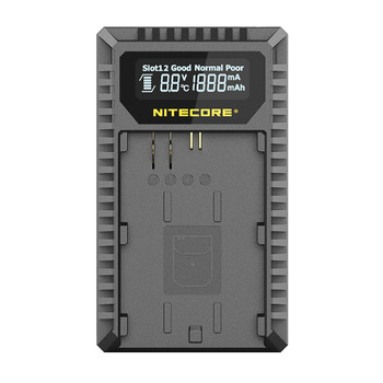Nitecore UCN3 USB Dual-slot Camera Battery Charger for Canon LP-E6N