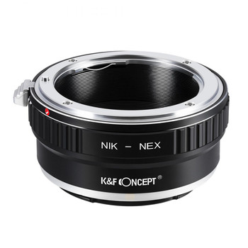 K&F Concept KF06.068 Lens Adapter for Nikon F  Lens to Sony E-mount Camera