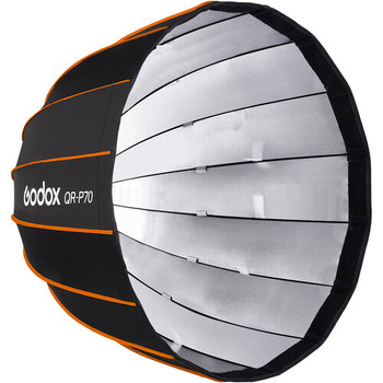 Godox QR-P70BR 70cm 16 Rods Parabolic Softbox for Broncolor