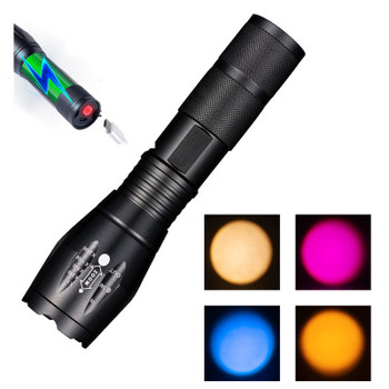 Fotolux RGB 5W USB LED Zoomable Touch Light (Yellow/Orange/Pink/Teal)