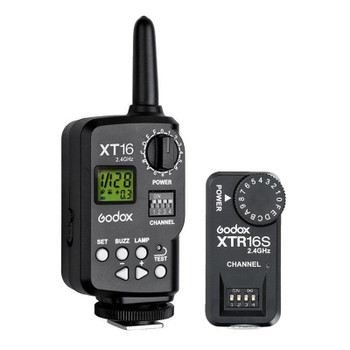 Godox XT-16S 2.4GHz Wireless Flash Trigger & Receiver Set