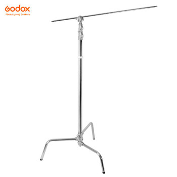 Godox 270CS 2.7m Stainless Steel C-Stand with 120cm Boom Arm