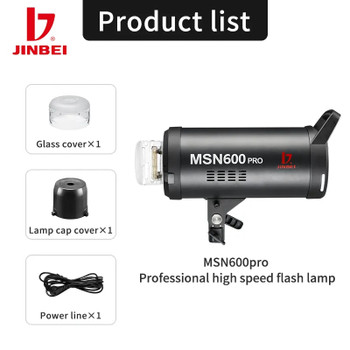 Jinbei MSN-600pro 600Ws High Speed Sync Pro Studio Flash (1/8000sec)