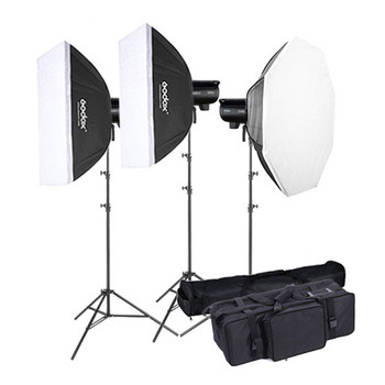 Godox 3x DP800IIIV 800Ws Studio Flash Kit