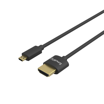 SmallRig 3042 Ultra Slim 4K Micro HDMI to Full HDMI Cable (D to A) 35cm SmallRig 3042 Ultra Slim 4K Micro HDMI to Full HDMI Cable (D to A) 35cm
