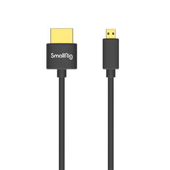 SmallRig 3042 Ultra Slim 4K Micro HDMI to Full HDMI Cable (D to A) 35cm SmallRig 3042 Ultra Slim 4K Micro HDMI to Full HDMI Cable (D to A) 35cm