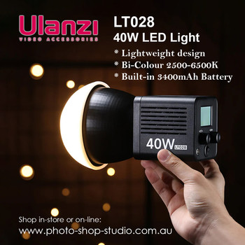 Ulanzi LT028 40W Portable LED Video Light (2500K-6500K)