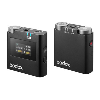 Godox Virso S M1 (1 TX+1 SRX) 2.4 GHz Wireless Microphone System for Sony Camera & Smartphone 