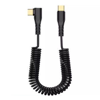 Fotolux USB Type-C to Type-C  Angel Coiled Cable (0.35m-1.5m)