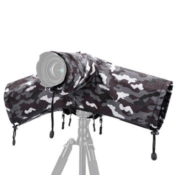 JJC RC-SGR Camera Rain Cover - Camouflage Gray (Fits 1 Mirrorless Camera with Lens ≤ W180 x H140 x D230mm)