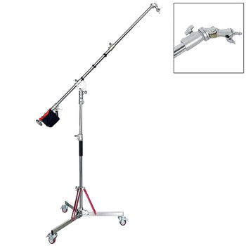 Fotolux L5-120plus 4.2m Rotatable Boom Stand with Wheels