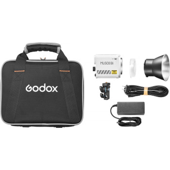 Godox ML60II Bi 70W Portable Bi-color AC/DC COB LED Video Light KIt ( GD Mount )