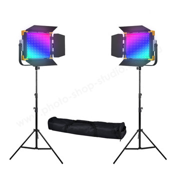 Godox 2x LD75R 75W RGB  Video Two LED Light Kit