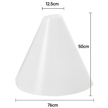 Fotolux FOTPVC-RXL PVC Diffusion Cone XL (76 x 50 x 12.5cm) for Tabletop Photography