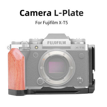 Fotolux L Bracket Plate with Handle for Fujifilm X-T5 (Black)