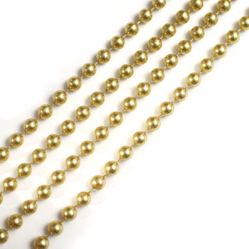 2.4m Gold Colour Beads Clearance