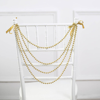 90cm Gold Colour Beads Clearance 