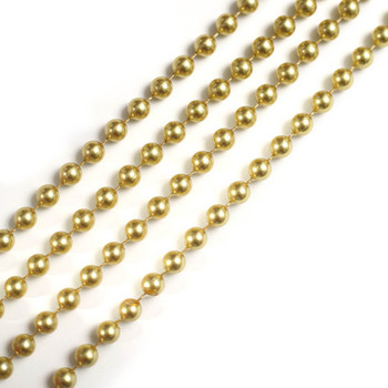 90cm Gold Colour Beads Clearance 