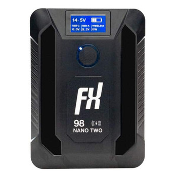 Fxlion NANO TWO WIRELESS 98Wh 6800mAh 14.4V  V-Mount V-Lock Battery with Wireless Charging