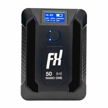 Fxlion NANO ONE WIRELESS 50Wh 3400mAh 14.8V  V-Mount V-Lock Battery with Wireless Charging