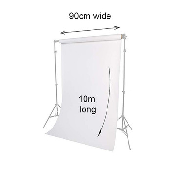 Fotolux 0.9m x 10m Seamless Background Paper Roll