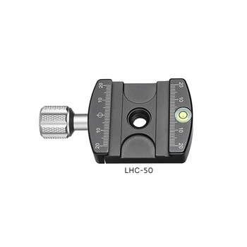Leofoto LHC-50 Screw Knob Quick Release Clamp Base ( 50mm )