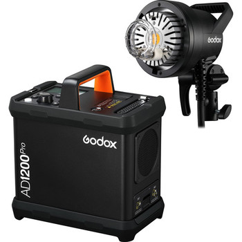 Godox AD1200Pro 1200Ws Portable TTL Power Pack Flash Kit ( 36V 2600mAh )