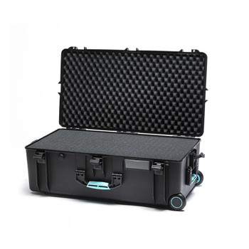 HPRC 2745W Wheeled Hard Case with Cubed Foam (Black)