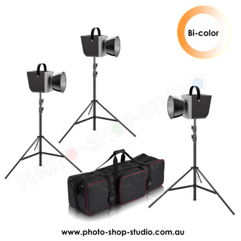 Ulanzi 3x LT005 L055GBA1 60W Bi-Color COB Three LED Video Light Kit Ulanzi 3x LT005 L055GBA1 60W Bi-Color COB Three LED Video Light Kit