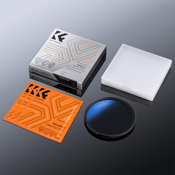 K&F Concept 58mm CPL Nano-K Ultra Slim Circular Polarizer Filter