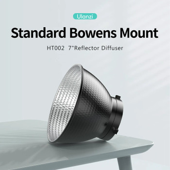 Ulanzi L008 HT002 7" Standard Bowens Mount Reflector Diffuser Ulanzi L008 HT002 7" Standard Bowens Mount Reflector Diffuser