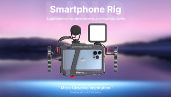Ulanzi 2792 Lino Dual Handle iPhone Smartphone Rig /Cage Ulanzi 2792 Lino Dual Handle iPhone Smartphone Rig /Cage