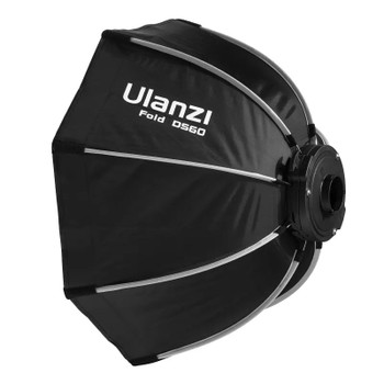 Ulanzi L068 DS60 60cm Quick Fold Flat-Pack Octa Softbox with Grid (Mini Bowens Mount) Ulanzi L068 DS60 60cm Quick Fold Flat-Pack Octa Softbox with Grid (Mini Bowens Mount)