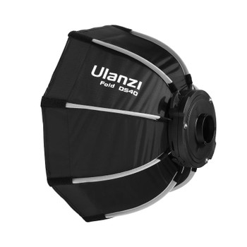 Ulanzi L066 DS40 40cm Quick Release Octagonal Softbox with Grid (Mini Bowens Mount)