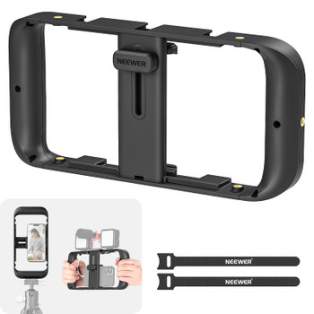NEEWER A104 Smartphone Video Rig (Clamp Range : 55-100mm) NEEWER A104 Smartphone Video Rig (Clamp Range : 55-100mm)
