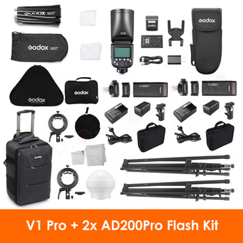 Godox V1 Pro + 2x AD200Pro Three Light Kit