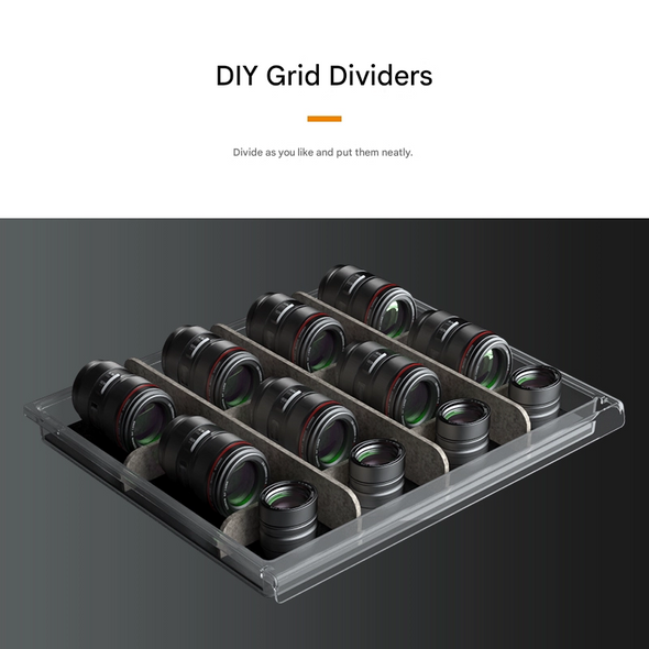 Lenthem Big DIY Grid Dividers for DT-075D / DT-095D / DT-105D Dry Cabinet