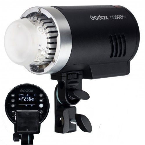 Godox 2x AD300Pro Dual Flashes Backpack Umbrella + Softbox Kit 