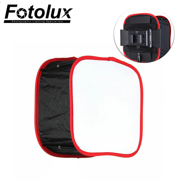 3 x  Fotolux  40 x 40 cm Quick Set Up LED Light Panel Softbox Kit