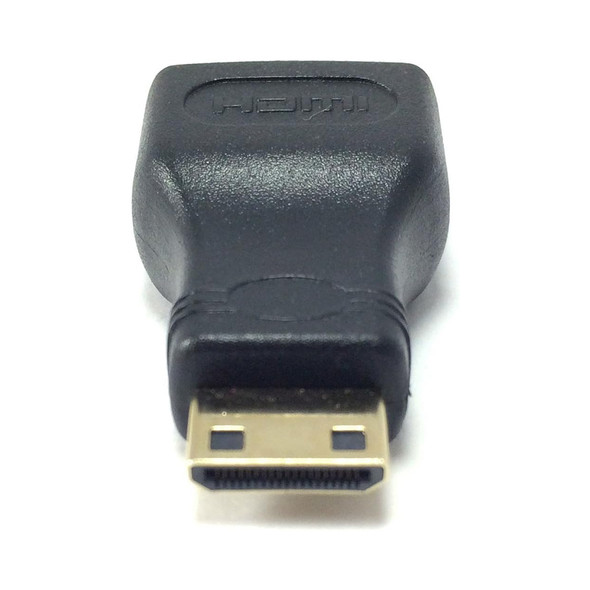  Fotolux Mini HDMI Male (Type C) to Standard Female HDMI (Type A) Adapter Converter 