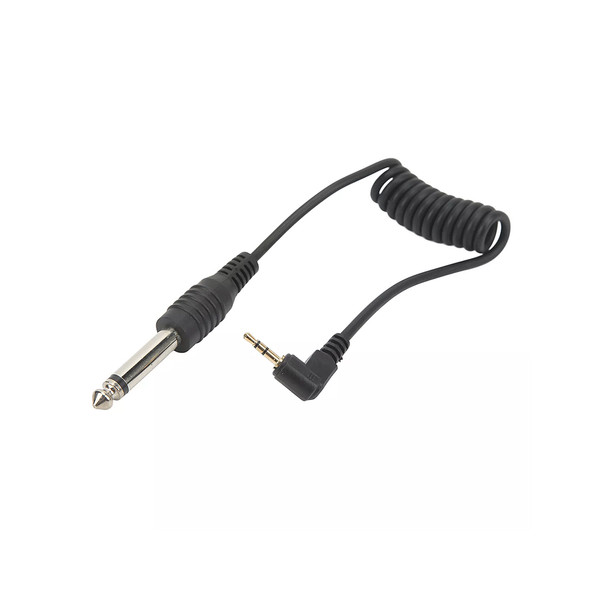  Fotolux 2.5mm to Studio Flash 6.5mm Jack Coiled Cable (20cm)