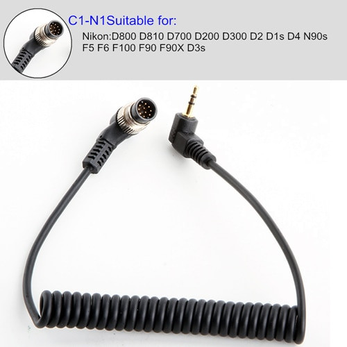 Fotolux DC0/N1 Shutter Release Cable 2.5mm for Nikon Z9 D8 D850 