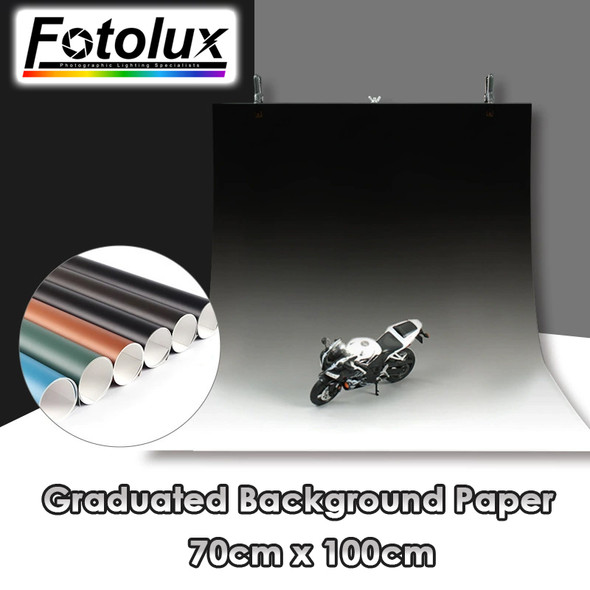 Fotolux 70cm x 100cm Graduated Background Paper for Product Photography 