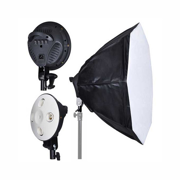 Nicefoto G804D-2 85cm Octagon Softbox with 4 Socket E27 Bulb Holder 
