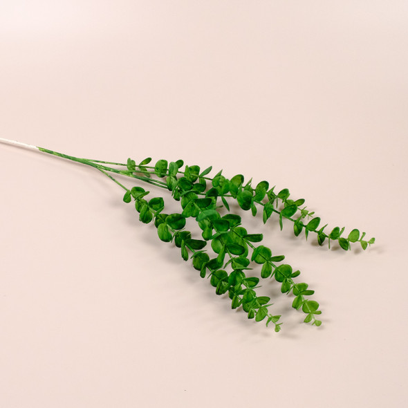 Fotolux Photo Props Long Stem Spray Artificial Eucalyptus 80cm (Ever Green)