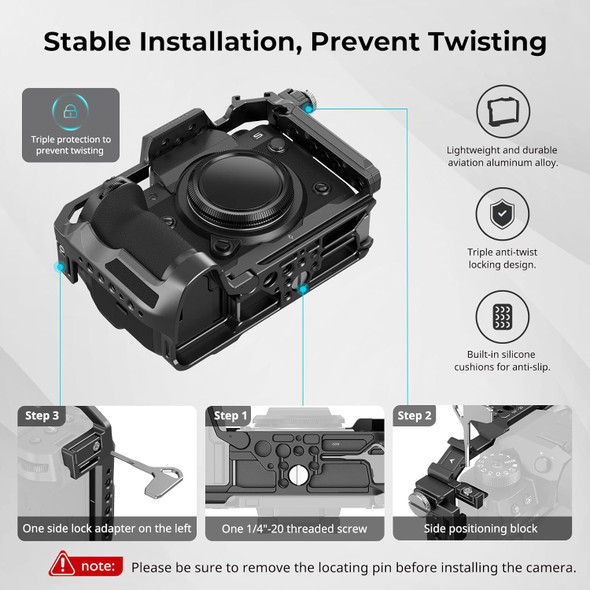 SmallRig 3934B Camera Cage for Fujifilm X-H2 / X-H2S