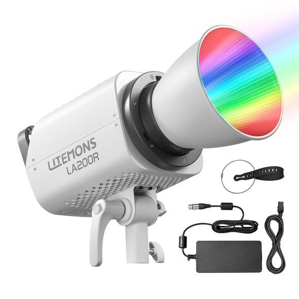 Godox 3x LA200R 220W Litemons RGB Dual Power Three LED Light Kit 