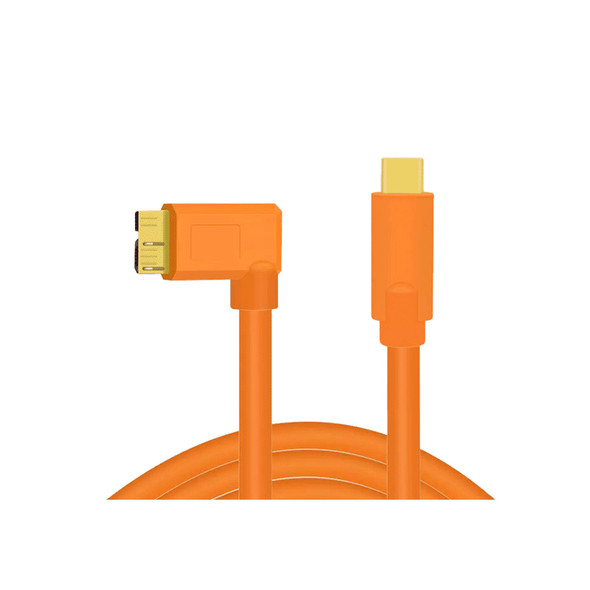 Fotolux USB-C to Micro B High Speed Tethering Cable (5m) for Canon , Nikon , Sony , Fujifilm , Panasonic