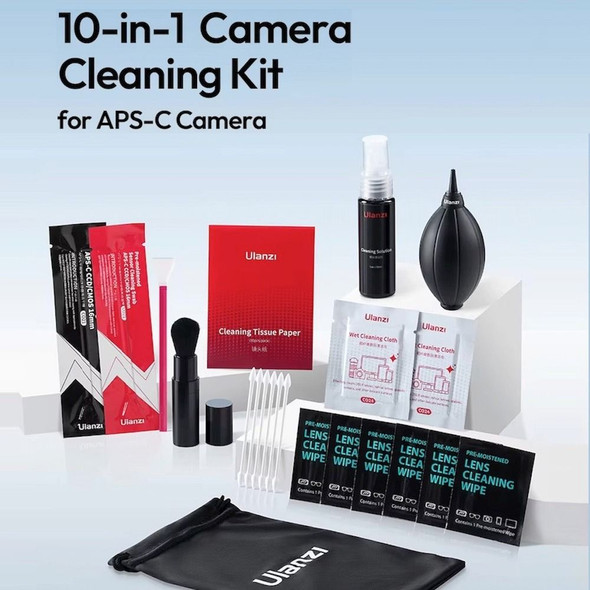  Ulanzi C058 CO72 10-in-1 APS-C Camera Cleaning Kit 
