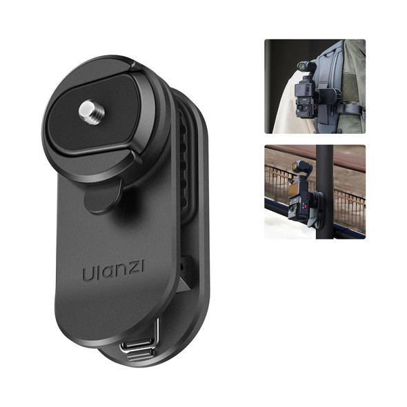 Ulanzi C053 CK02 Quick Release Backpack Strap Clip for Action Camera